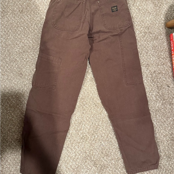 Men's Brown Utility Work Pants - Picture 6 of 6